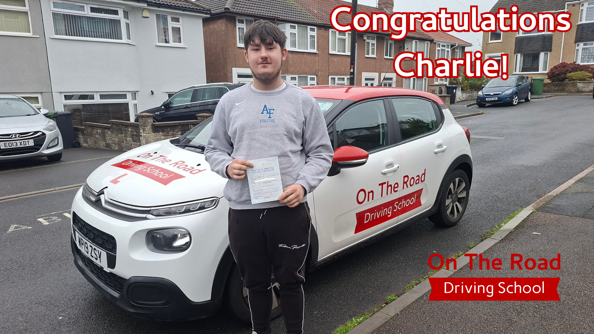 Charlie driving test pass bristol