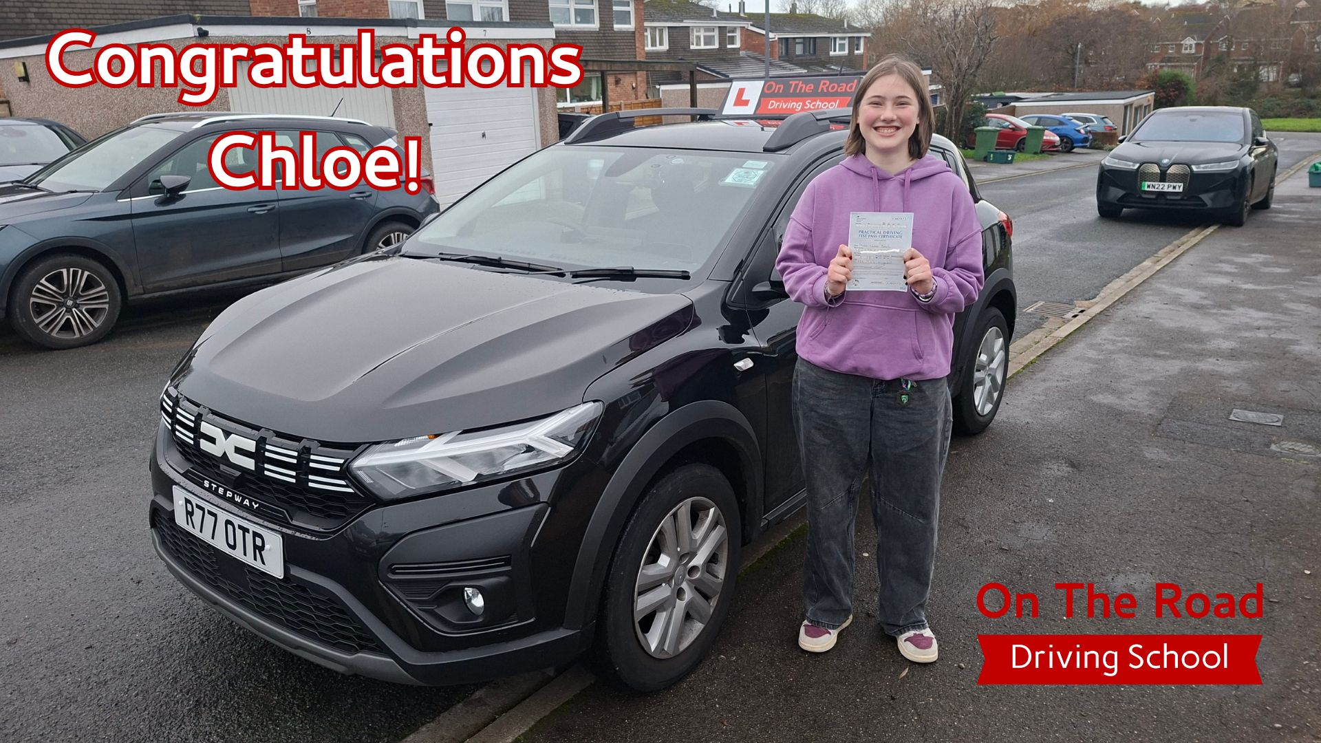 Chloe driving test pass Kingswood