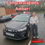 Amber Gara test pass