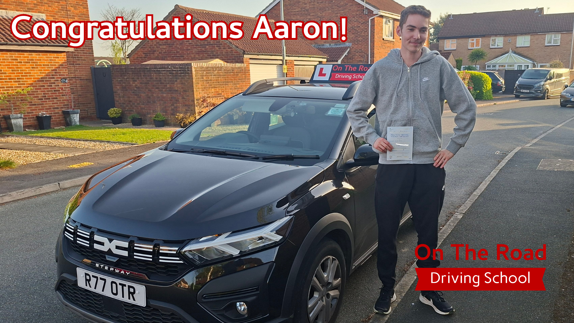congratulations aaron